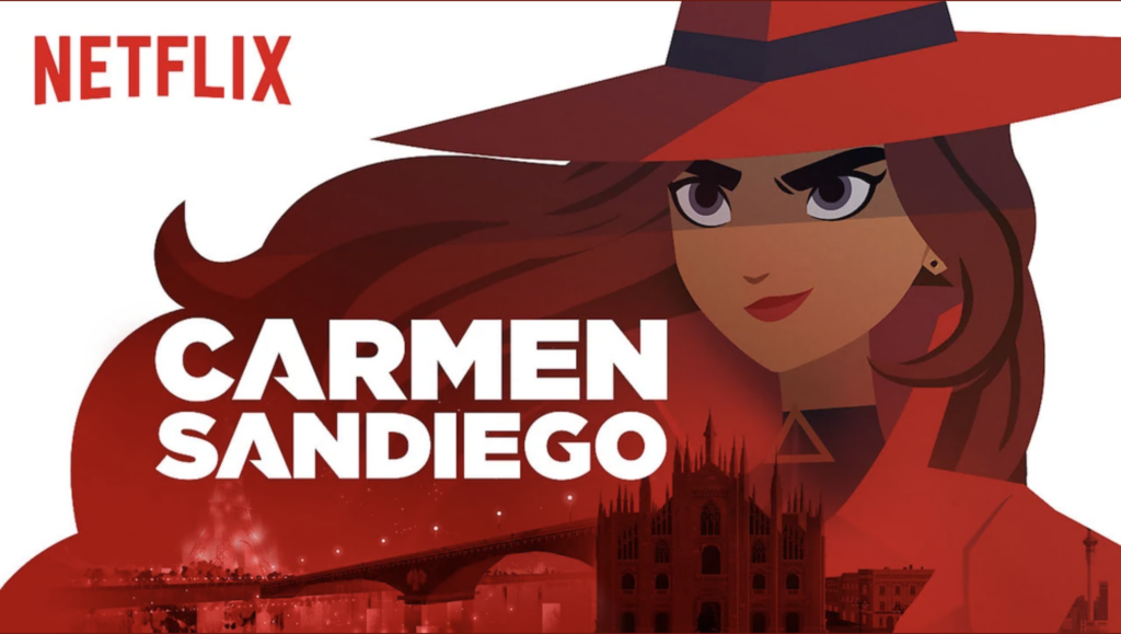 Carmen sandiego netflix show for bilingual kids