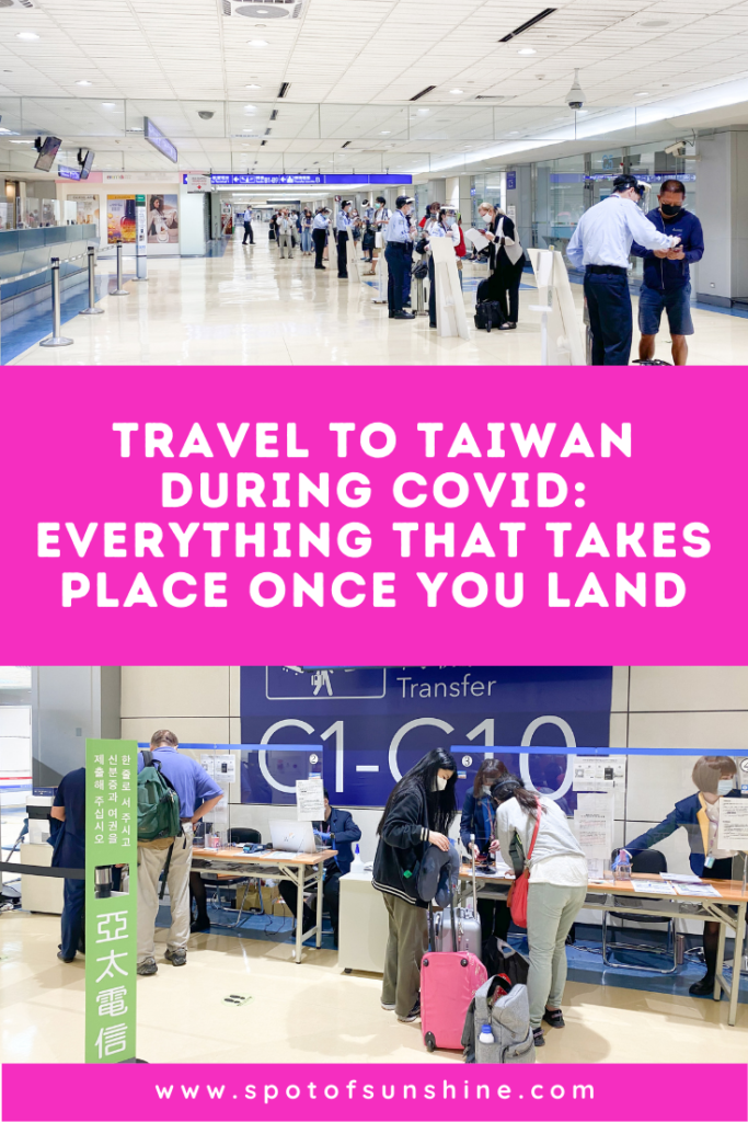 travel to Taiwan during COVID