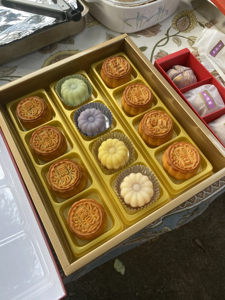 moon cakes for mid autumn festival