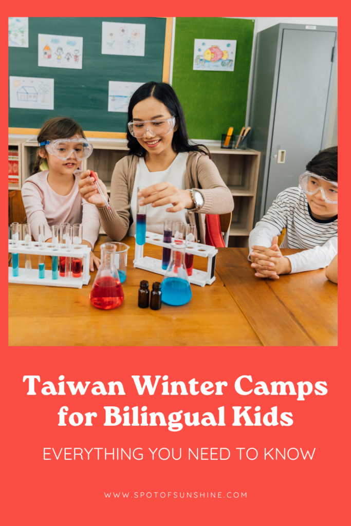 Taiwan winter camp for bilingual kids