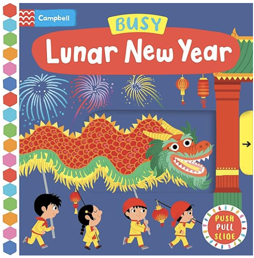 Busy Lunar New Year book for kids